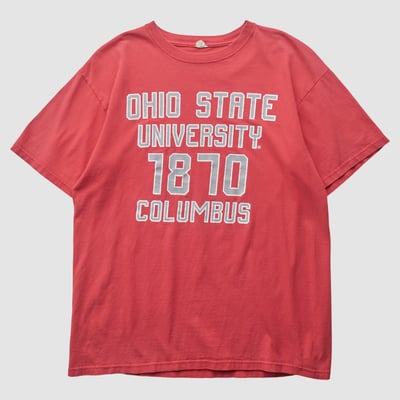 Ohio State Buckeyes Anvil 2010s T-shirt - Red - M by Fanatics Real Vintage