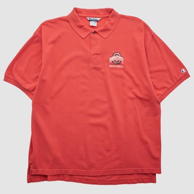 Ohio State Buckeyes Champion 2000s Polo - Red - 3XL by Fanatics Real Vintage
