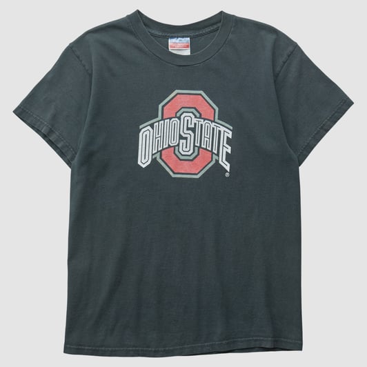 Ohio State Buckeyes Champion 2000s T-shirt - Black - Yth L by Fanatics Real Vintage