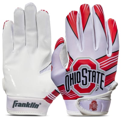 Ohio State Buckeyes Franklin Sports  Football Gloves 

