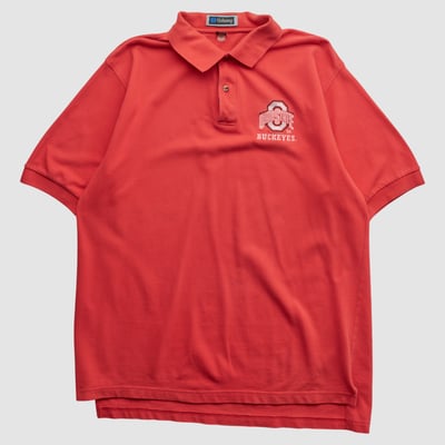 Ohio State Buckeyes Holloway 90s Polo - Red - 2XL by Fanatics Real Vintage