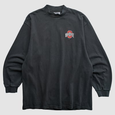 Ohio State Buckeyes Lee Apparel 90s Long Sleeve T-shirt - Black - L by Fanatics Real Vintage