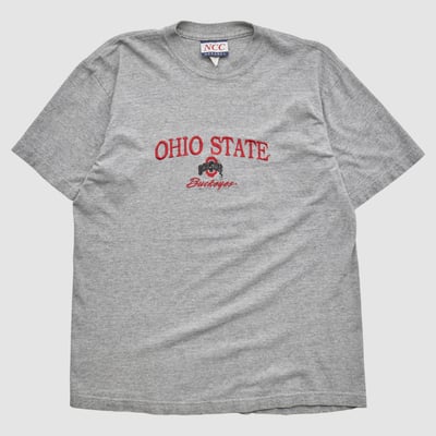 Ohio State Buckeyes NCC Apparel 2000s T-shirt - Heather Gray - M by Fanatics Real Vintage