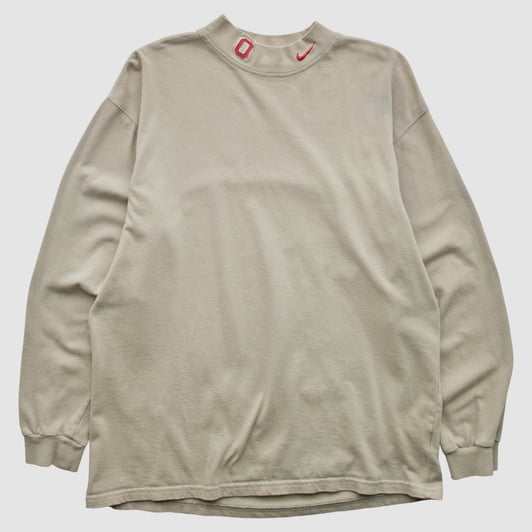 Ohio State Buckeyes Nike 2000s Sweatshirt - Beige - M by Fanatics Real Vintage