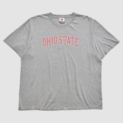 Ohio State Buckeyes Nike 2000s T-shirt - Gray - 2XL by Fanatics Real Vintage