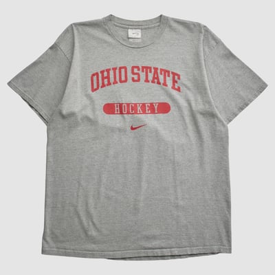 Ohio State Buckeyes Nike 2000s T-shirt - Heather Gray - XL by Fanatics Real Vintage