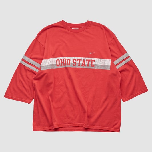 Ohio State Buckeyes Nike 2000s T-shirt - Red - L by Fanatics Real Vintage