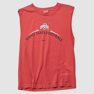Ohio State Buckeyes Nike 2000s T-shirt - Red - M by Fanatics Real Vintage