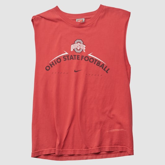 Ohio State Buckeyes Nike 2000s T-shirt - Red - M by Fanatics Real Vintage
