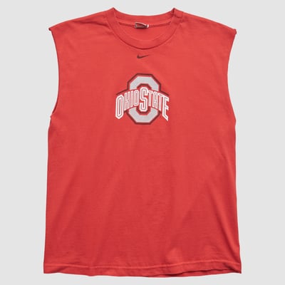 Ohio State Buckeyes Nike 2000s Tank - Red - S by Fanatics Real Vintage