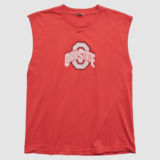Ohio State Buckeyes Nike 2000s Tank - Red - S by Fanatics Real Vintage