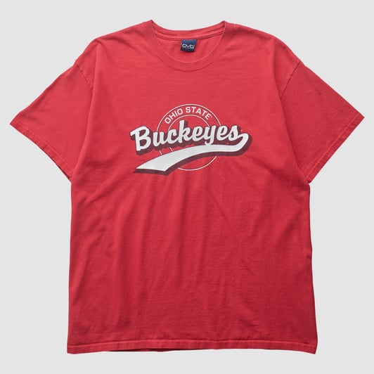 Ohio State Buckeyes Old Varsity Brand 2000s T-shirt - Red - M by Fanatics Real Vintage