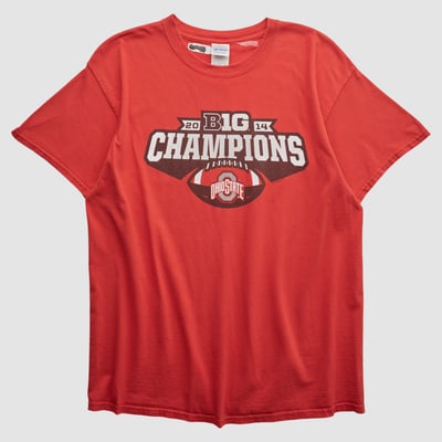 Ohio State Buckeyes Reebok 2014 T-shirt - Red - S by Fanatics Real Vintage