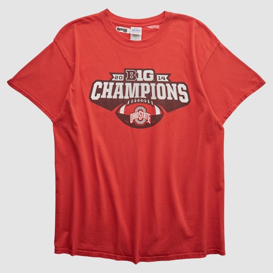Ohio State Buckeyes Reebok 2014 T-shirt - Red - S by Fanatics Real Vintage