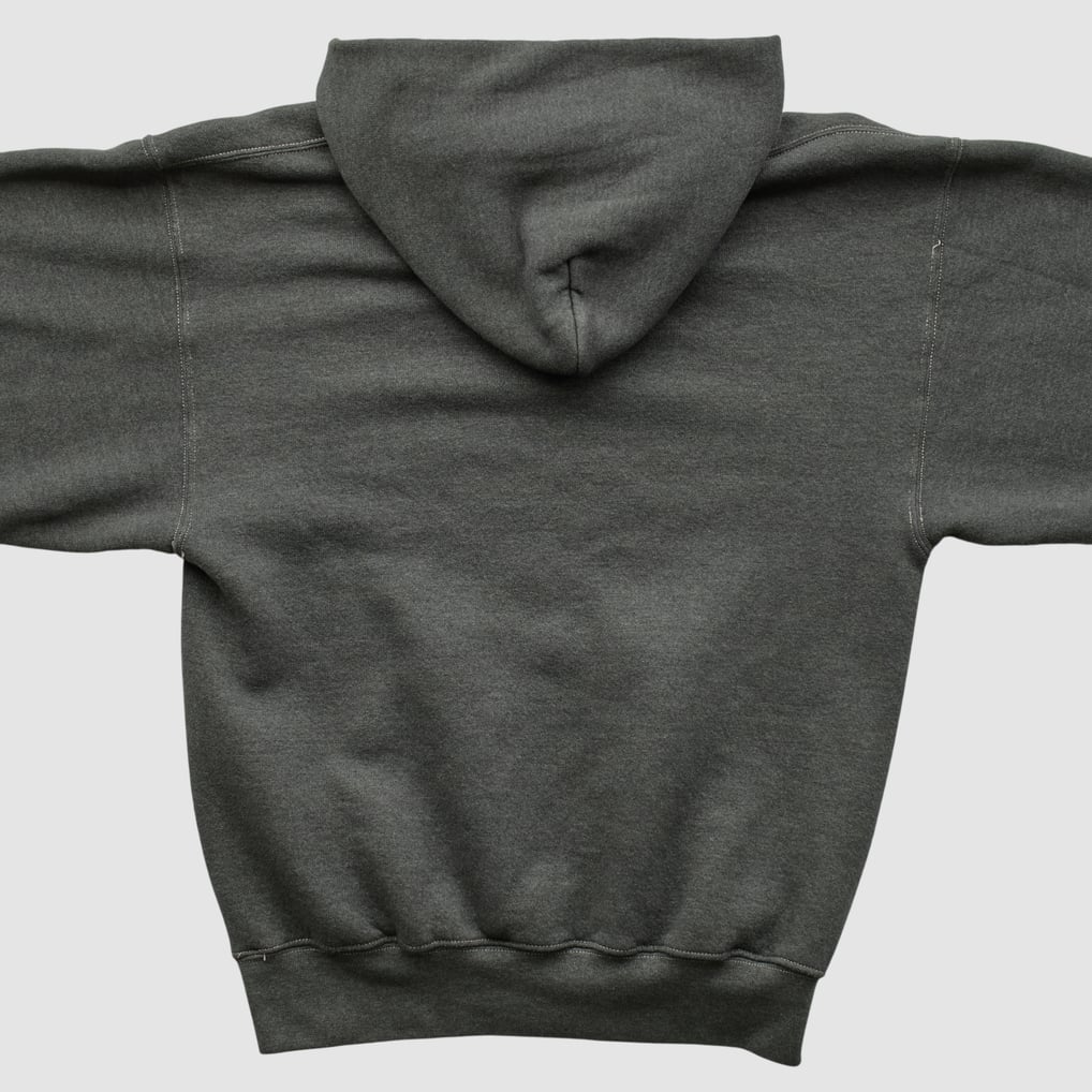 Ohio State Buckeyes Soffe 2000s Hooded Pullover Sweatshirt - Dark Heather Gray - XXS by Fanatics Real Vintage