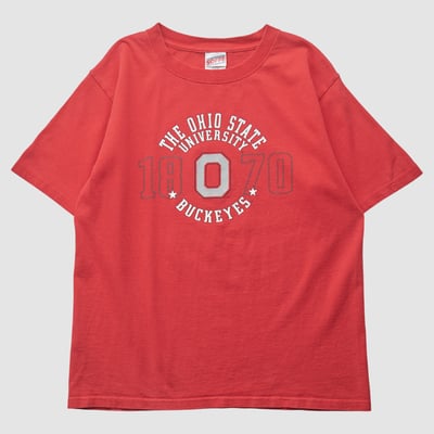 Ohio State Buckeyes Soffe 2000s T-shirt - Red - Yth L by Fanatics Real Vintage