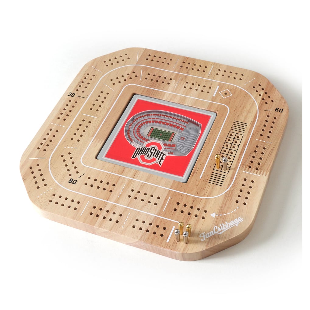 Ohio State Buckeyes StadiumView Cribbage Game