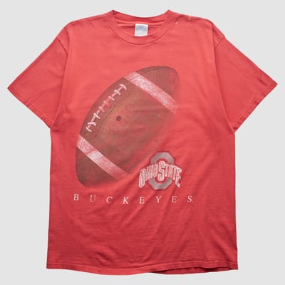 Ohio State Buckeyes Tultex 90s T-shirt - Red - XL by Fanatics Real Vintage