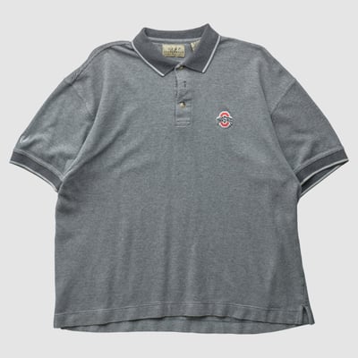 Ohio State Buckeyes Vesi Sportswear 90s Polo - Heather Gray - XL by Fanatics Real Vintage