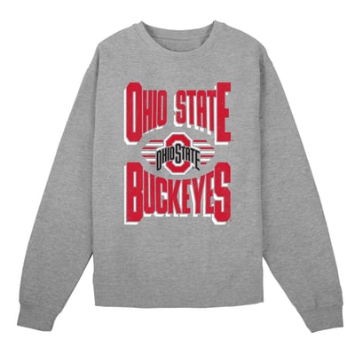Ohio State Buckeyes Outerstuff Preschool Jet Stream Sweatshirt - Gray