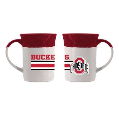 Ohio State Buckeyes The Memory Company 15oz. Ceramic Speckled Mug