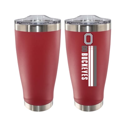 Ohio State Buckeyes The Memory Company 20oz. Let's Go Stainless Steel Tumbler