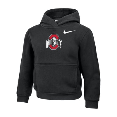 Ohio State Buckeyes Nike Toddler Core Hoodie - Black
