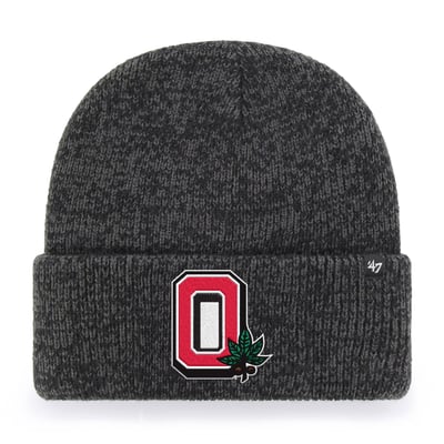 Ohio State Buckeyes '47 Unisex Brain Freeze Cuff Knit Hat - Black
