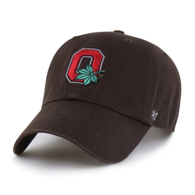  Ohio State Buckeyes '47 Unisex Vault Clean Up Adjustable Hat - Brown