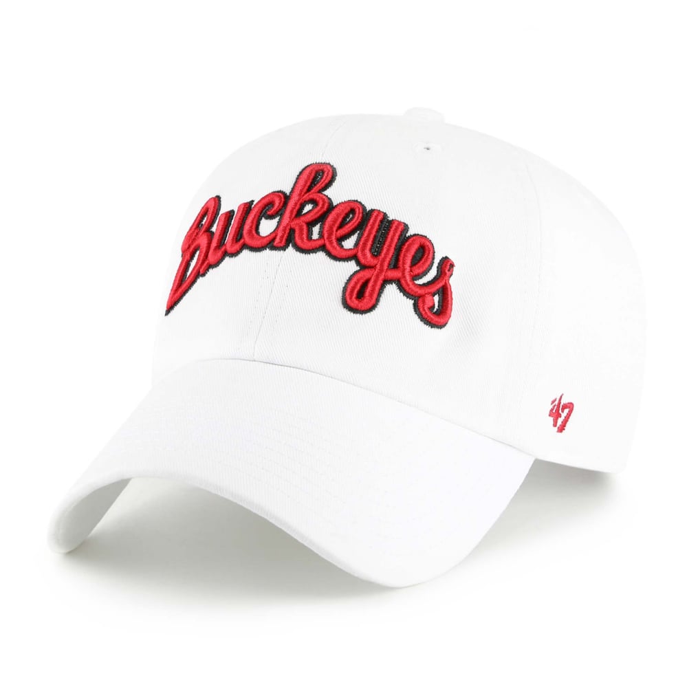  Ohio State Buckeyes '47 Unisex Clean Up Adjustable Hat - White