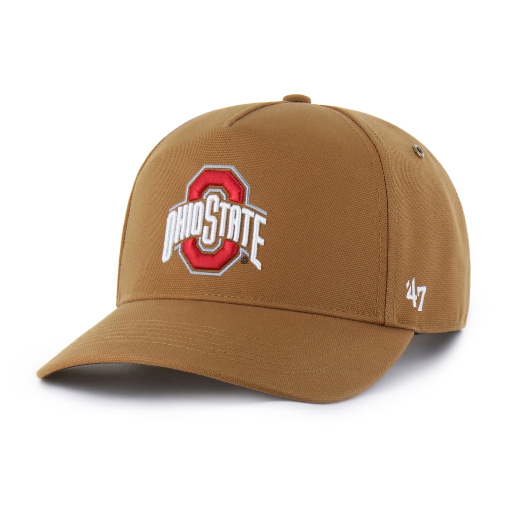  Ohio State Buckeyes Carhartt x '47 Unisex Hitch Adjustable Hat - Brown