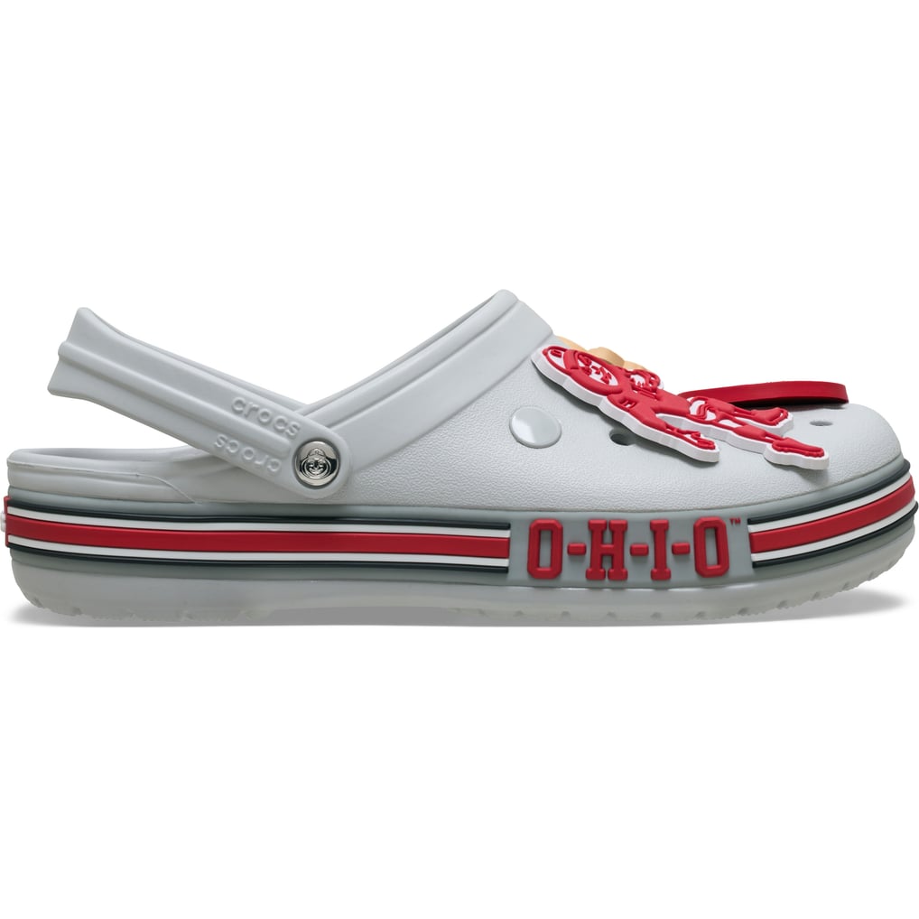  Ohio State Buckeyes Crocs Unisex Classic Clog - Gray