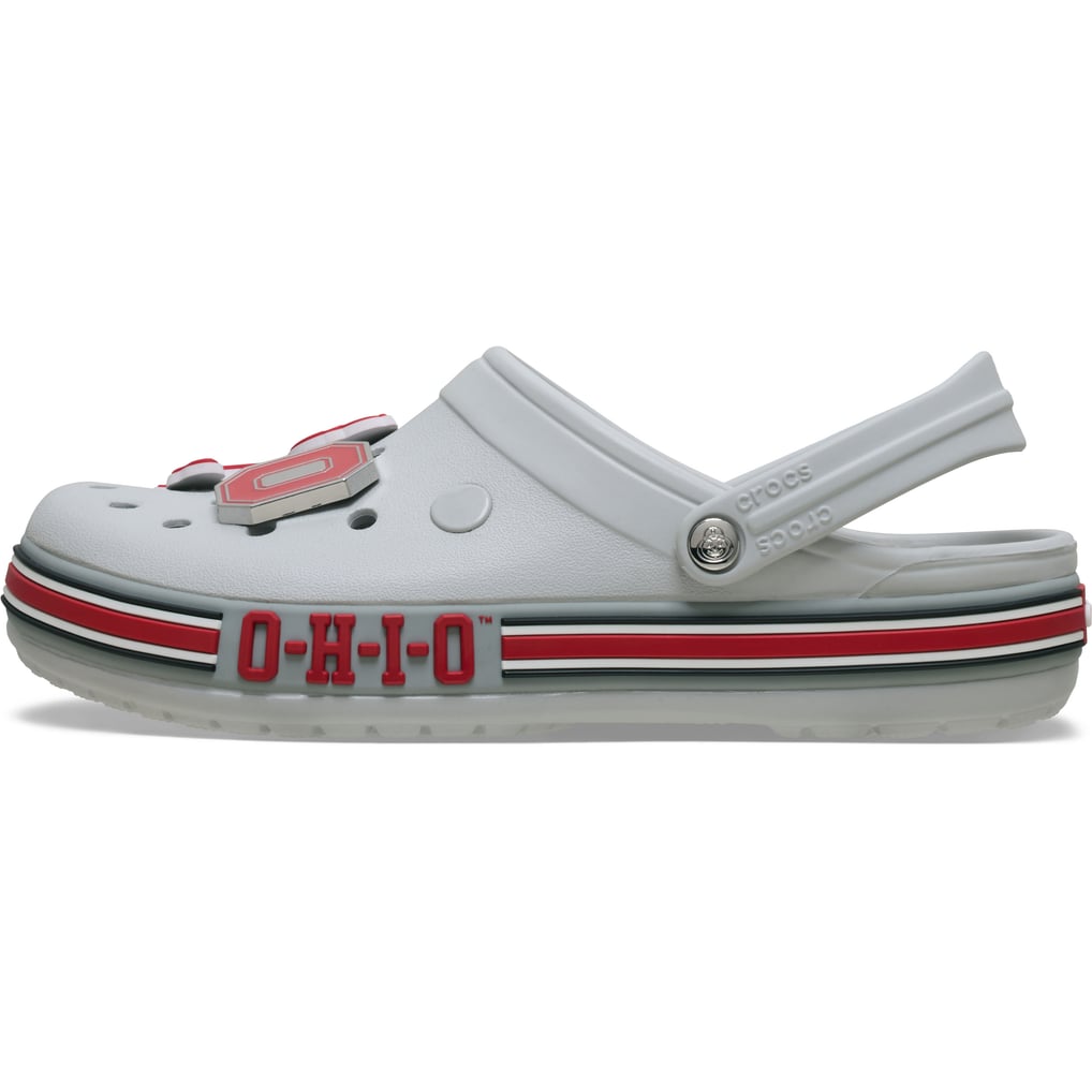  Ohio State Buckeyes Crocs Unisex Classic Clog - Gray