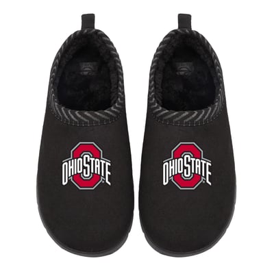 Ohio State Buckeyes ISlide Unisex Primary Logo Mission Slippers - Black
