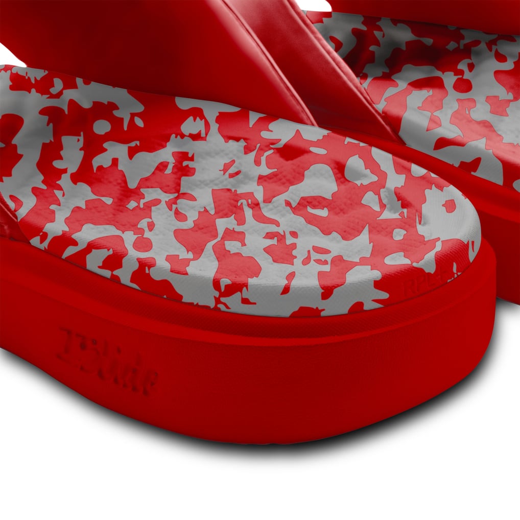  Ohio State Buckeyes ISlide Unisex Multi-Color Motive Slide Sandals