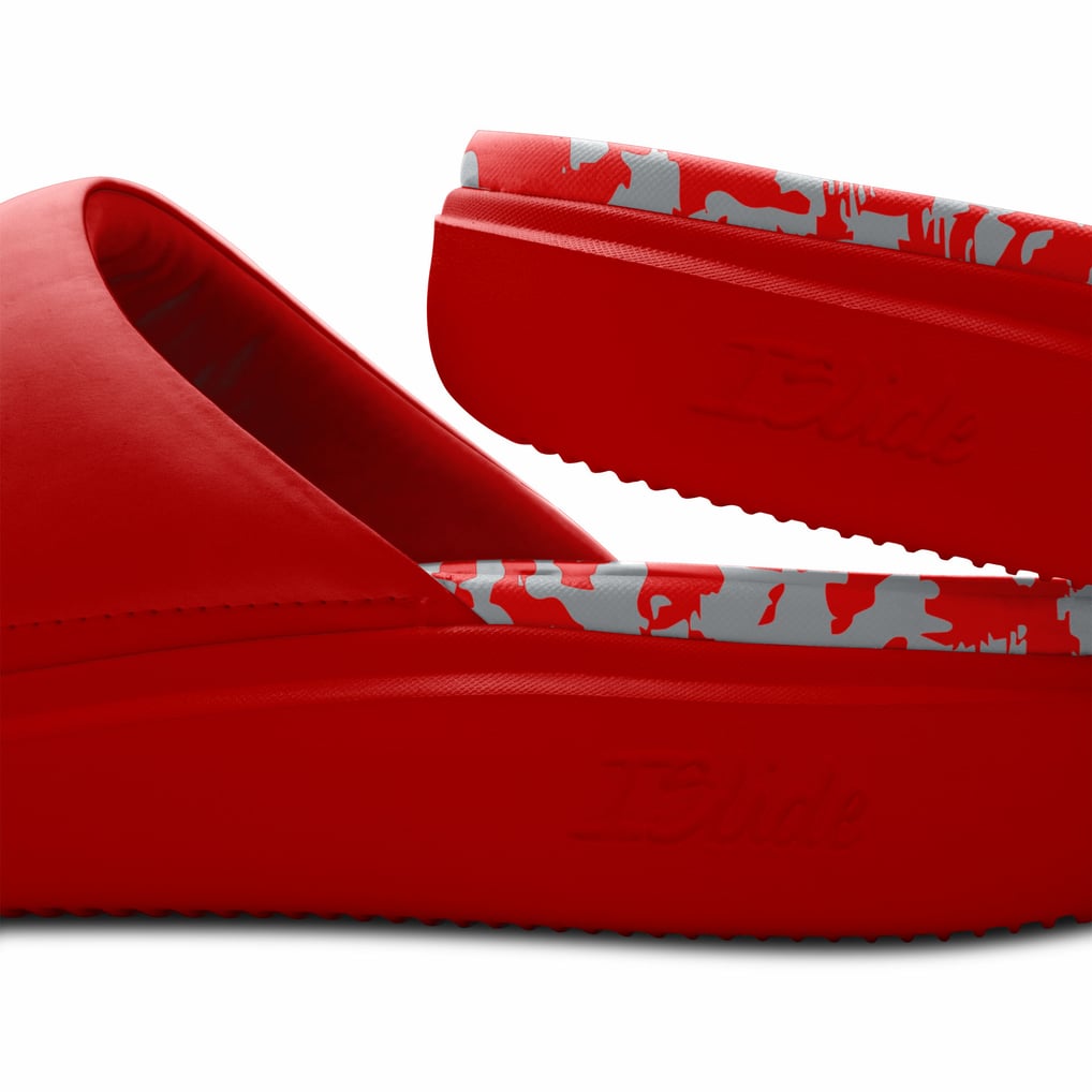  Ohio State Buckeyes ISlide Unisex Multi-Color Motive Slide Sandals