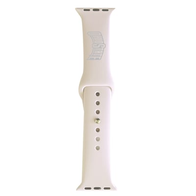Ohio State Buckeyes 38/40mm Apple Watch Band - White