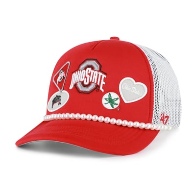  Ohio State Buckeyes '47 Women's Rally On Hitch Adjustable Hat - Scarlet