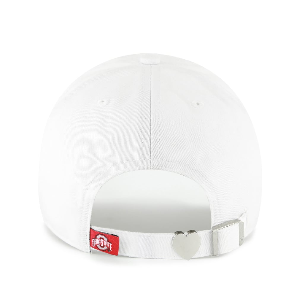 Ohio State Buckeyes '47 Women's Trendy Script Clean Up Adjustable Hat - White