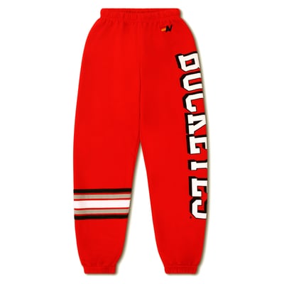 Ohio State Buckeyes Aviator Nation Women's Tri-Blend Sweatpants - Scarlet