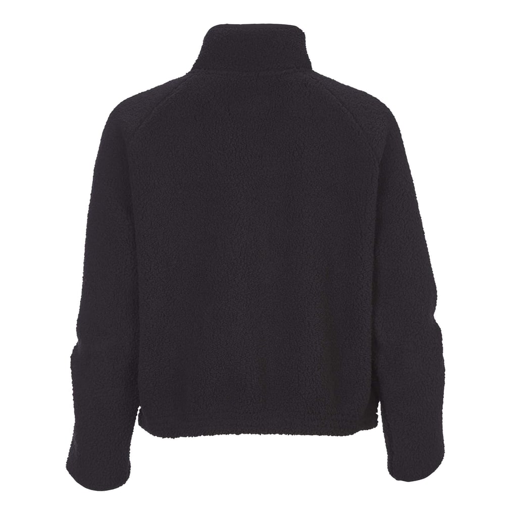 Ohio State Buckeyes Boxercraft Women's Everest Raglan Fleece Half-Zip Sweatshirt - Black