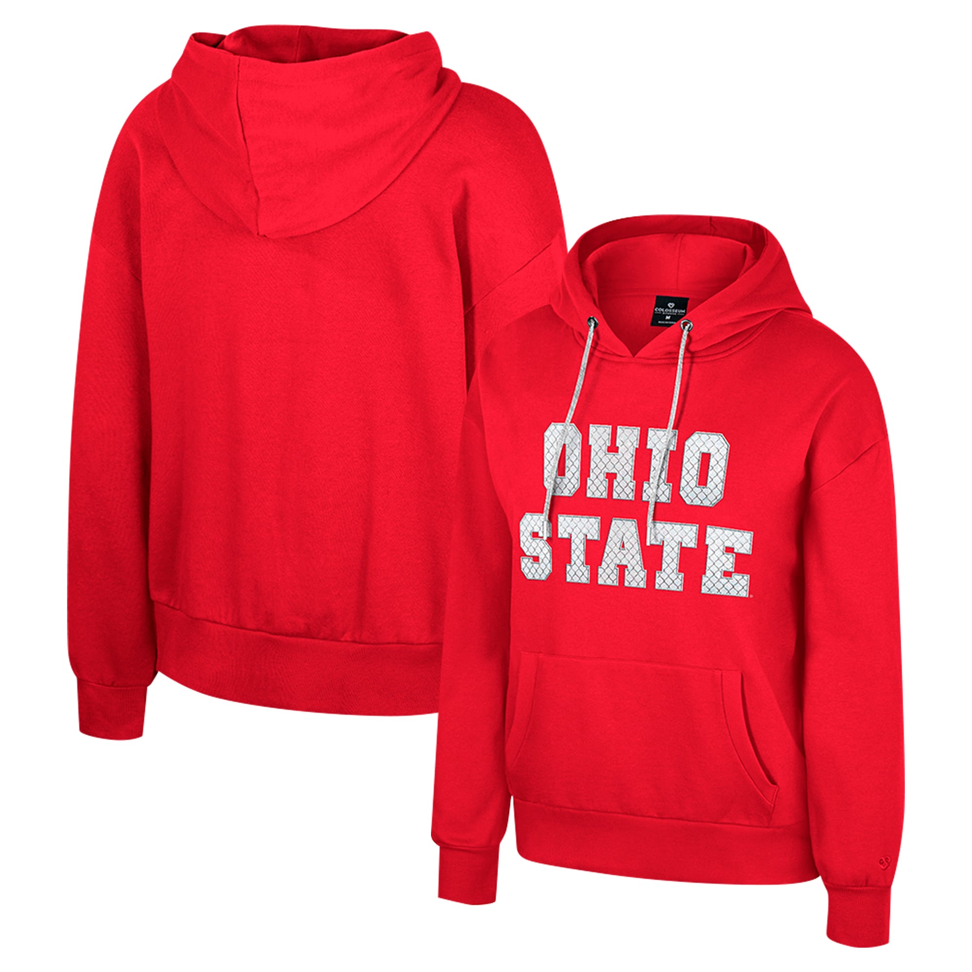 Ohio State Women's Colosseum Rhinestone Drawcord Hoodie