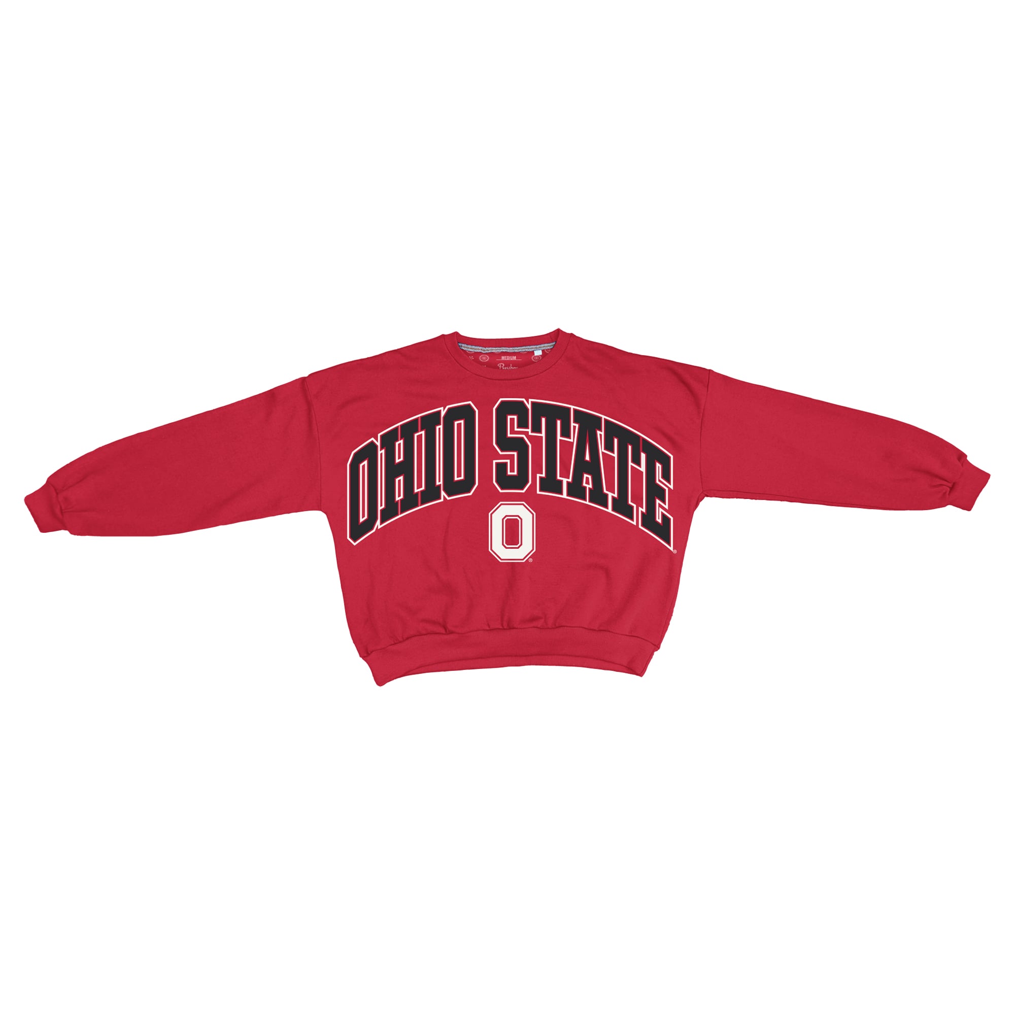 Pressbox Women's Oversized Janice Sweatshirt Scarlet