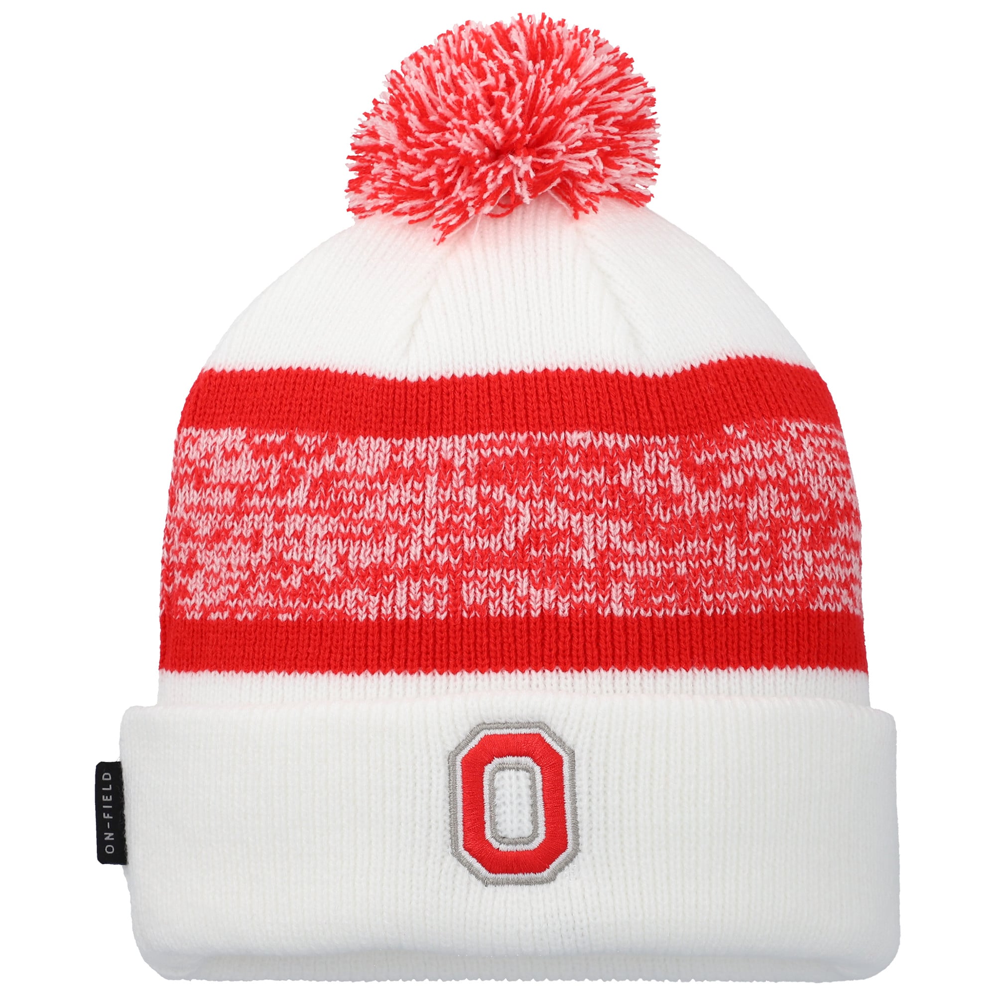 Nike Ohio State Buckeyes Sideline Knit Cuffed Beanie Ohio State Buckeyes Striped Cuffed Knit Hat - Touchdown  main image 4