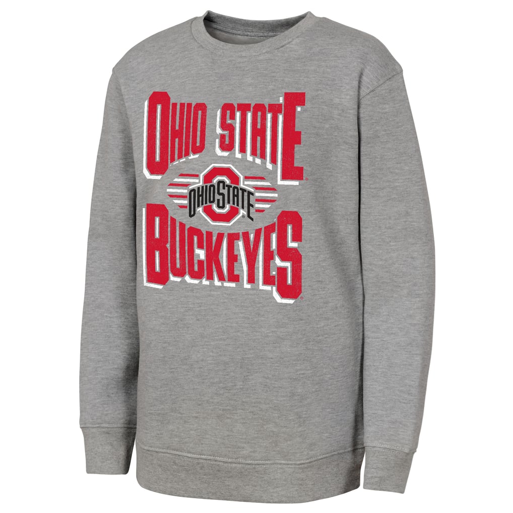 Ohio State Buckeyes Outerstuff Youth Jet Stream Sweatshirt - Gray