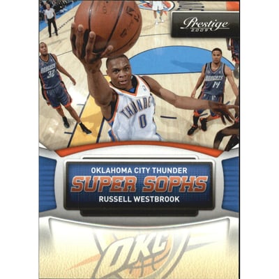 2009-10 Prestige Super Sophs #3 Russell Westbrook