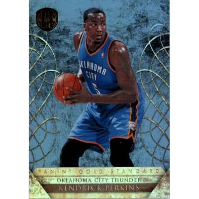 2010-11 Panini Gold Standard Platinum Gold #147 Kendrick Perkins