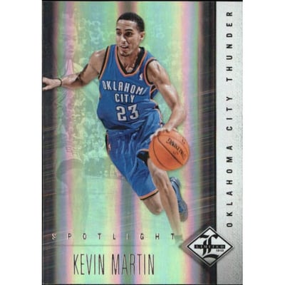 2012-13 Limited Silver Spotlight #82 Kevin Martin