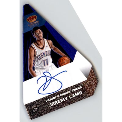 2012-13 Panini Preferred Blue #505 Jeremy Lamb PC AU/49