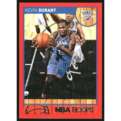 2013-14 Hoops Red #73 Kevin Durant